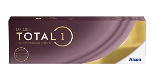 Dailies Total 1 Lentes de contacto de reemplazo diario, Pack de 30 , R 8.5 mm, D 14.1 mm, -1.75 Diopt