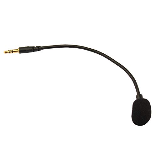 Futheda Micrófono de Repuesto para Auriculares de Juego (3,5 mm, Compatible con Turtle Beach, Ear Force Xbox One, PS4 Switch Mac PC o PC